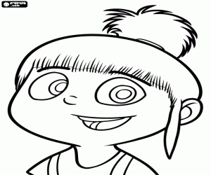 kolorowanka Najstarszą siostrą jest Agnes