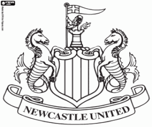 kolorowanka Newcastle United emblemat