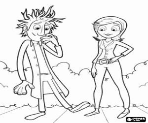 kolorowanka Nieśmiałość Flint z Samantha