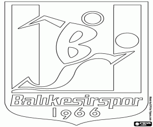kolorowanka Odznaka Balıkesirspor