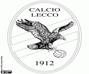 kolorowanka Odznaka Calcio Lecco