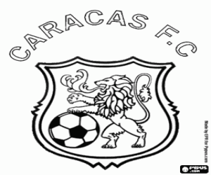 kolorowanka Odznaka Caracas FC