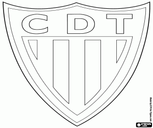 kolorowanka Odznaka CD Tondela