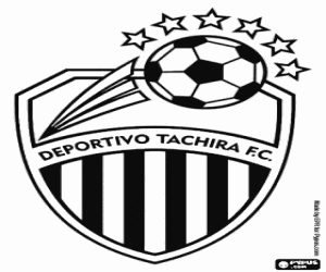 kolorowanka Odznaka Deportivo Táchira