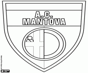 kolorowanka Odznaka Mantova FC