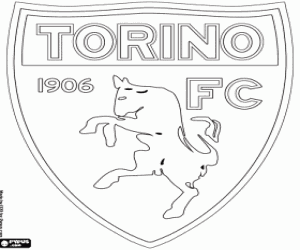 kolorowanka Odznaka Torino FC