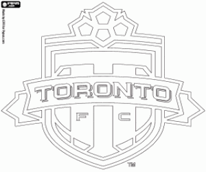 kolorowanka Odznaka Toronto FC