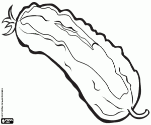 kolorowanka Ogórek jest bardzo nawilżająca