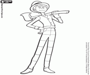 kolorowanka Once-ler, młody drwal