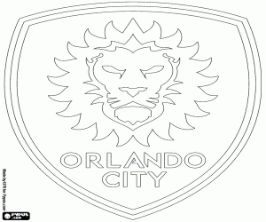kolorowanka Orlando City SC logo