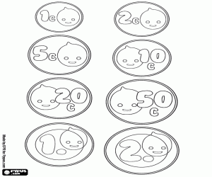 kolorowanka Osiem monet, Bank Pypus