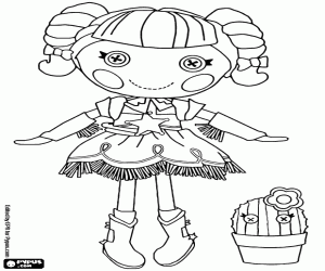 kolorowanka Pairie Dusty Trails , Lalaloopsy