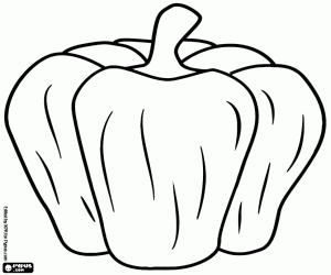 kolorowanka Papryka, jagoda