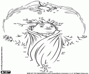 kolorowanka Piaskowy Ludek, aby zakończyć rysowanie