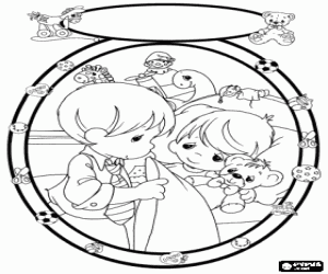 kolorowanka Piękny rysunek dla ojców