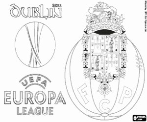 kolorowanka Porto, mistrz Europa League 2010-2011