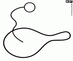 kolorowanka Poszczególne gry z rakieta