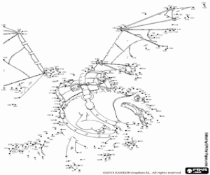 kolorowanka Połącz kropki i odkryj Gustav