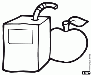 kolorowanka Przekąska w szkole