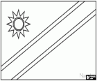 Flaga Namibii