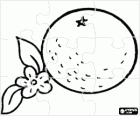 Puzzle z pomarańczy