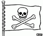 Banderą Pirat z czaszką i piszczelami, Jolly Roger