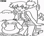 Pokemon Psyduck i May, Pokemon Trener