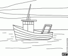 Jachtem połowów na spokojne morze