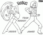 Karnego Team Rocket tworzą Jessie, James i Meowth i prowadzić przez Giovanni