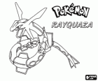 Rayquaza mieszka w warstwę ozonową daleko nad chmurami i jest jak wielki smok wąż