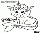 Vaporeon jest jednym z ewolucji Eeveee i jest przystosowany do życia wodnego