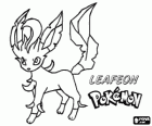 Leafeon jest jak roślina, która przeprowadza fotosyntezy i jest jednym z ewolucji Eevee