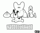 Pocoyo najlepszymi przyjaciółmi są Pato, Elly, Śpiący Ptak i Loula