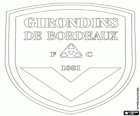 Herb FC Girondins de Bordeaux, Football Club des Girondins de Bordeaux, francuski klub piłkarski
