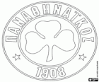 Logo Panathinaikos FC, grecki klub piłkarski