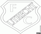 Emblemat FC Utrecht, Football Club Utrecht, holenderski klub piłkarski