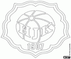 Logo HJK Helsinki, fiński klub piłkarski
