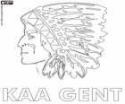 Godło KAA Gent, belgijski klub piłkarski