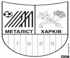 Logo FC Metalist Charków, ukraiński klub piłkarski