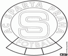 Godło AC Sparta Praha, znany jako Sparta Praga, Czechy klub piłkarski