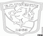 Logo FC Twente Enschede, holenderski klub piłkarski