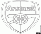 Logo FC Arsenal, angielski klub piłkarski z siedzibą w Londynie