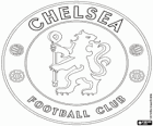 Logo Chelsea FC w Londynie, angielski klub piłkarski