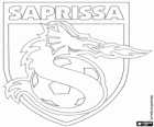 Logo Deportivo Saprissa, klub piłkarski w Kostaryce