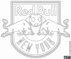 Logo drużyny z Red Bull New York, klub MLS