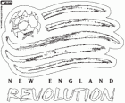 Logo klubu w MLS, New England Revolution of Massachusetts
