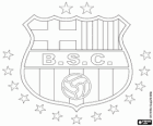 Godło Barcelona Sporting Club Guayaquil, ekwadorski klub piłkarski