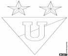 Logo Liga Deportiva Universitaria de Quito, Ekwadorze klub piłkarski