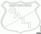 Logo Asociación Deportivo Cali, klubów sportowych i piłce nożnej w Kolumbii Santiago de Cali