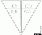 Logo CD Universidad Católica, drużyny piłkarskiej z Santiago, Chile